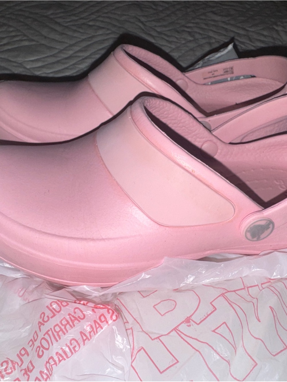 CROCS Women's Slip-On Pink Clogs